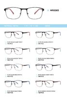 Металлическая оправа с дужками из пластика TR-90 MR0083