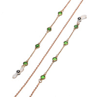 Glasses chain with leaves GL1241