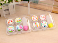 Мининабор с контейнерами для хранения контактных линз XF-B35, 2шт