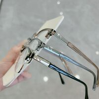 Оправа полуободковая комбинированная (металл + TR90) с линзами Blue Ray Cut MAMO H17019