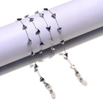 Цепочка для очков из нержавеющей стали с треугольниками GS050