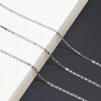 Металлическая нескользящая цепочка серебряного цвета, для очков и масок GS018