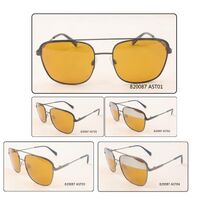 Metal polarized sunglasses PaulRolf 820087