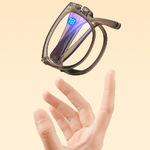 Складные очки пластиковые для чтения KY6105 и защитой Blue ray cut, диоптрии от +1.00 до +4.00, РМЦ=62-64