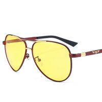 Очки металлические фотохромные с защитой от синего света 2870-GT