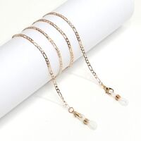 Gold-colored metal non-slip chain, for glasses and masks GL1038