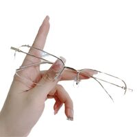 Оправа металлическая полуободковая MAMO с защитой от синего света 00299