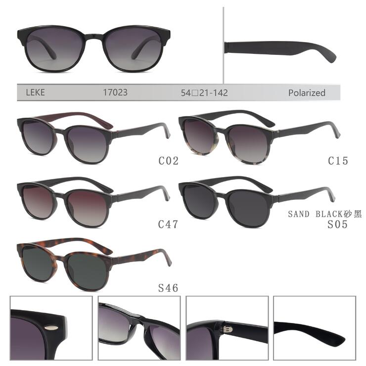 Polarized plastic sunglasses for women Leke LK17023