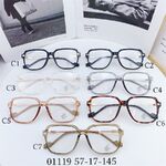 Оправа гибридная, металл + TR90, линзы с Blue Block покрытием SANTA 01119