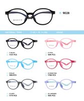 TR90 plastic eyeglasses frame for kids 9028