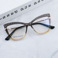 TR90 plastic frame or glasses with blue light protection, with spring hinges FA87143