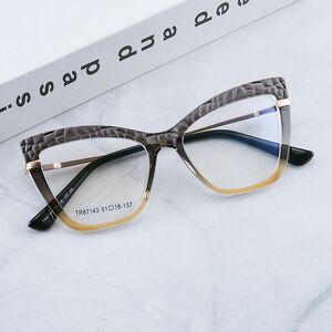 TR90 plastic frame or glasses with blue light protection, with spring hinges FA87143