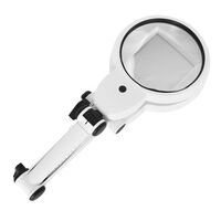 Tabletop magnifying glass with backlight 3B-1F-XX, magnification: 6X, 12X