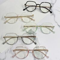 Очки пластиковые TR90 с защитой от синего света 9723-3-GT