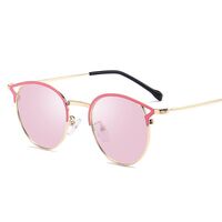 Очки металлические фотохромные с защитой от синего света 9728-GT