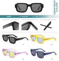 Поляризационные солнцезащитные пластиковые очки из материала ацетат Big City HS2850