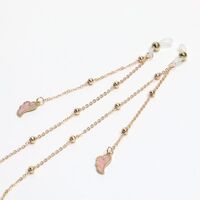 Металлическая нескользящая цепочка, с подвеской в виде крыльев, для очков и масок GL1021-2