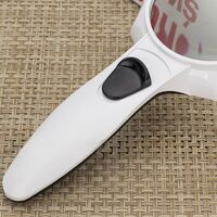 Лупа с универсальной подсветкой, увеличительное стекло с ручкой 600556H-XX, диаметр: 70 мм, увеличение: 4X