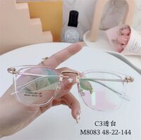 Hybrid frame, metal + TR90, with Blue Block coating SANTA M8083