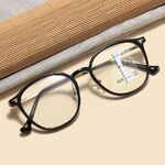 Plastic TR90 glasses for reading, multifocus, with Blue ray cut protection, diopters from +1.00 to +4.00, RMC=62-64, KY1183-3多焦点