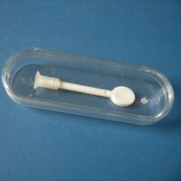 Silicone suction cup for removing contact lenses BH-1