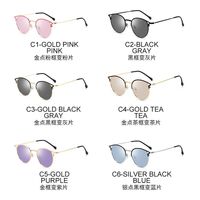 Очки металлические фотохромные с защитой от синего света 9728-GT