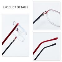TR90 plastic frame or glasses with blue light protection, with spring hinges FA87213