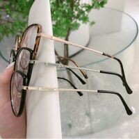 Оправа комбинированная (металл + TR90) с линзами Blue Ray Cut и флексами MAMO S11839