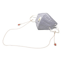 Металлическая цепочка для очков и масок с новогодними и рождественскими кулонами GL1133