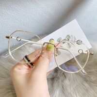 Металлические + TR90 очки с защитой от синего света Blue Block FENQI F0672