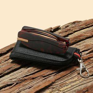 Plastic folding eyeglasses for reading, with case, Blue ray cut, diopters from +1.00 to +4.00, PD62-64 KY011折叠