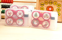 Mini set with contact lens cases ZZ001Chrestmas, 2pcs