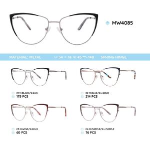 Metal women's frame for glasses MW4085