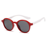 Детские силиконовые солнцезащитные поляризационные очки с защитой UV400 O-kai_glasses-1