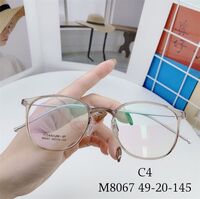 Оправа гибридная, металл + TR90, линзы с Blue Block покрытием SANTA M8067