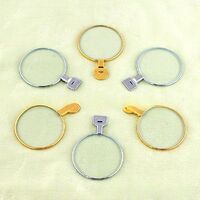 266 metal rim ophthalmic trial lens set in an aluminum case MT266-A8