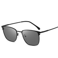 Очки металлические фотохромные с защитой от синего света 9667-GT