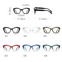 Plastic TR90 frames for glasses with Blue Ray Cut protection and flex hinges FOCUS FCS2169