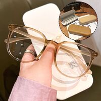 Очки пластиковые TR90 с защитой Blue ray cut, с футляром TR1144-加镜盒