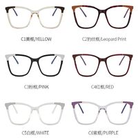 TR90 plastic frame or glasses with blue light protection, with spring hinges FA87050