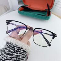 Hybrid frame, metal + TR90, with Blue Block coating SANTA 1579