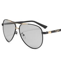 Очки металлические фотохромные с защитой от синего света 2870-GT