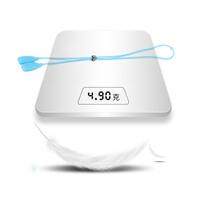 Шнурок-фиксатор для очков силиконовый 27 см, отверстие 3*5 мм