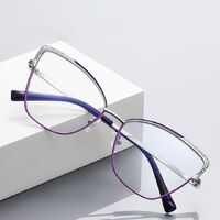 Metal Blue Blocker frames for glasses MORE FCS3113