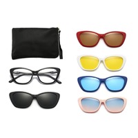 El Dorado frames with polarized sunshades set (clip-on) on magnet 2345D (5 pieces) 