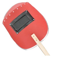 Protective welding cardboard mask with aluminum edging