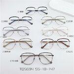 Оправа гибридная, металл + TR90, линзы с Blue Block покрытием SANTA TQ5694