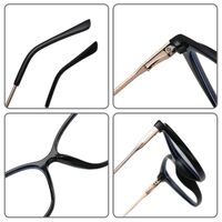 TR90 plastic frame or glasses with blue light protection, with spring hinges FA87008