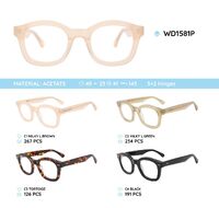 Plastic acetate eyeglasses frame for women WD1581P