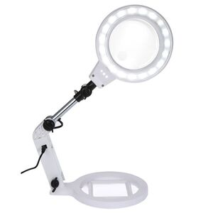 Tabletop magnifying glass with backlight 3B120C-XX, magnification: 2X, 5X